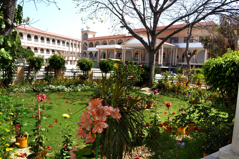 Garden with Flowers